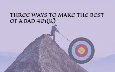 Three ways to make the best out of a bad company 401(k)