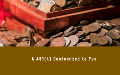 A 401(k) should customized to you