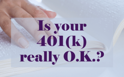 I bet you think your 401(k) is O.K.