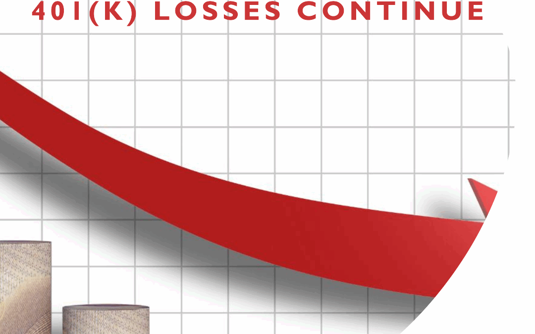 Your 401(k) losses continue