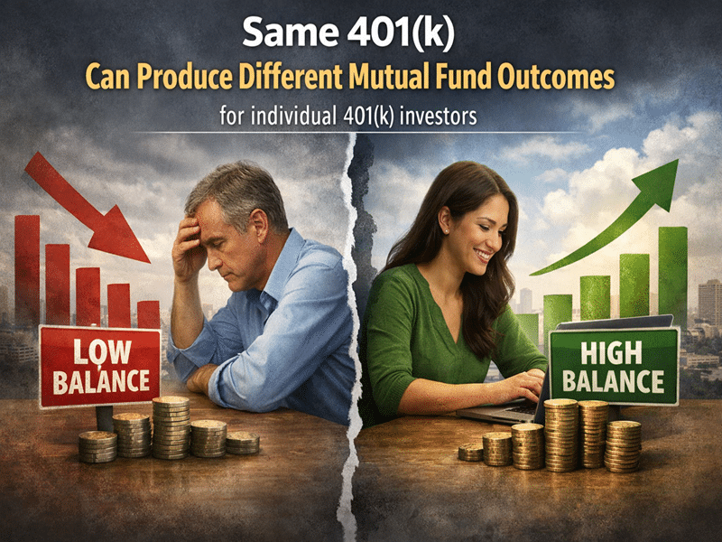 Same 401(k) Can Produce Different Mutual Fund Outcomes
